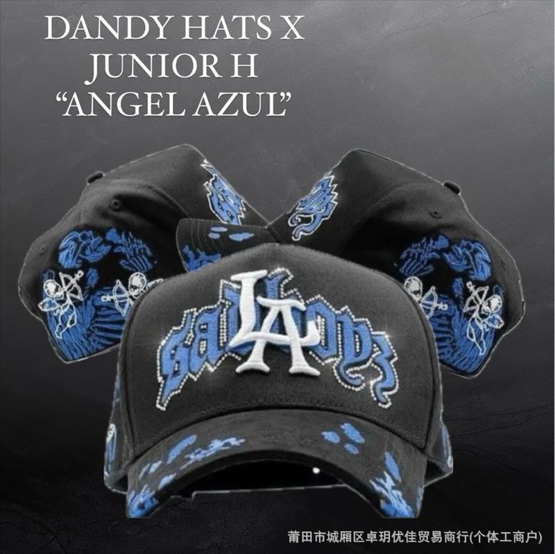 新款DANDY Hats棒球帽字母刺绣嘻哈帽调节帽时尚帽子 D-1|undefined