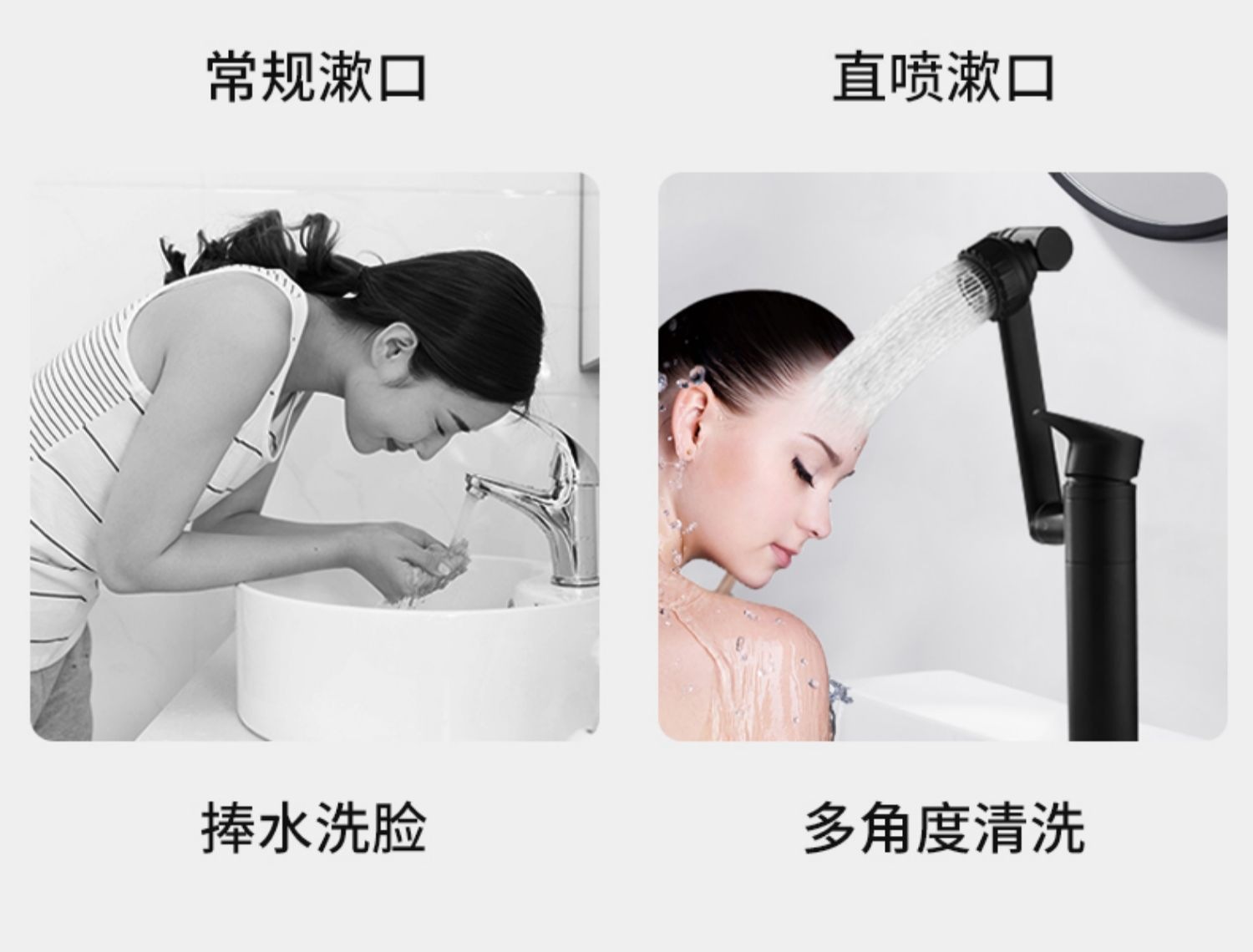 Black stainless steel washbasin, hot and cold water faucet, hotel bathroom washbasin, bathroom cabinet, square waterfall faucet undefined