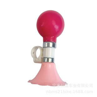 Wholesale Mountain Bike Bicycle Black Airbag Iron Horn Electroplated Air Horn Bell Horn