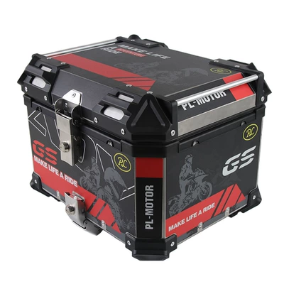 Box, Aluminum Alloy, Waterproof, Anti-Theft, Motorcycle trunk