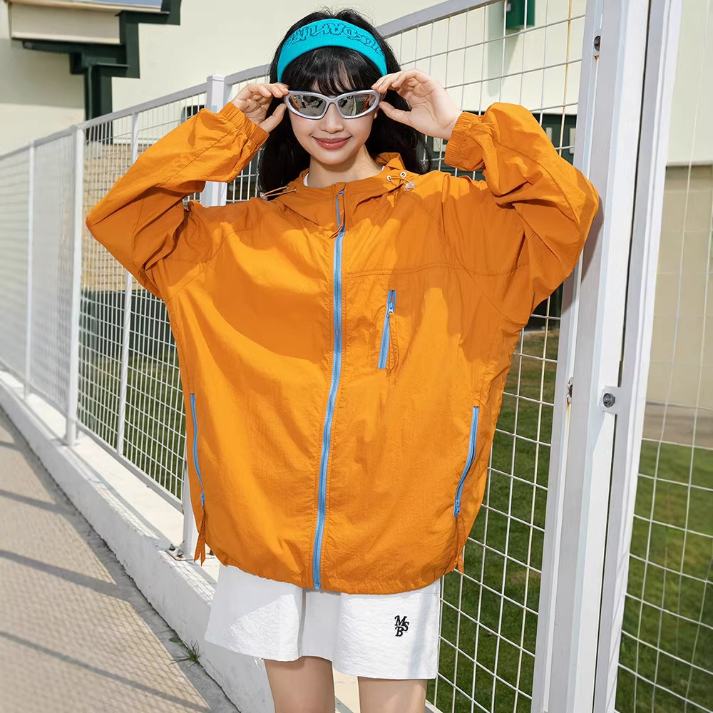 생방송 자외선 차단복 커플용 여름 upf50 + 얇고 가벼운 통기 자외선 차단복