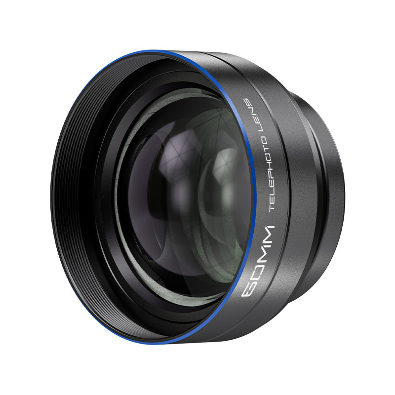 NEEWER 携帯電話望遠 60mm レンズ第三世代アップグレード撮影ライブブロードキャスト 17mm ネジ式クランプベース用|undefined