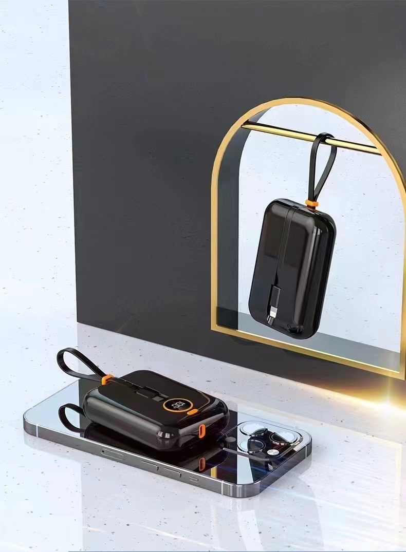 Inventario inalámbrico cable portátil cargador magnético fuente de alimentación portátil al aire libre compacta 10000 mAh pd20w