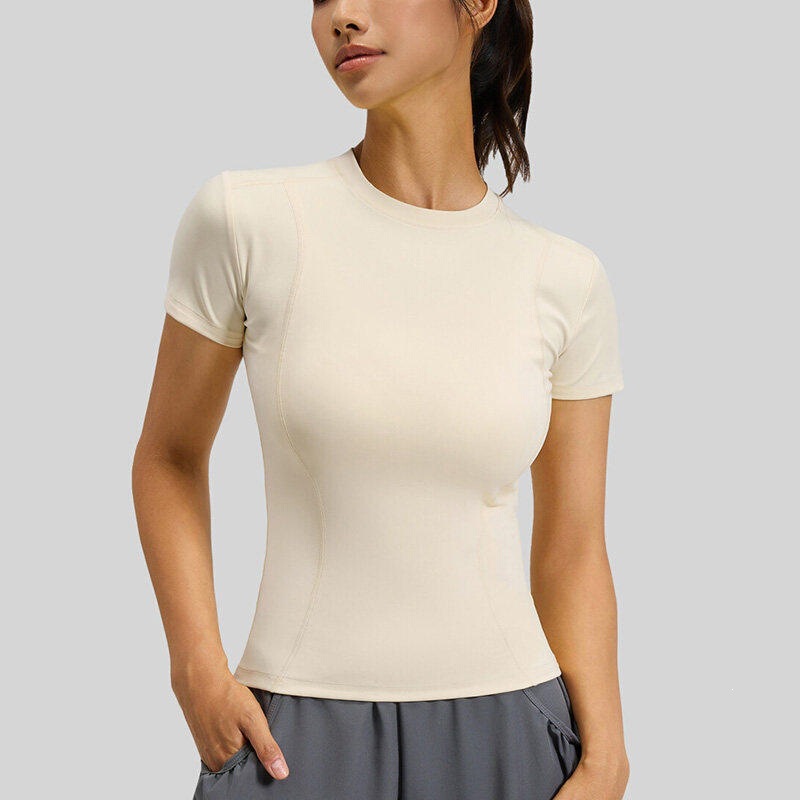 Pink Sports Short-Sleeved T-Shirt, High-End Yoga Wear for Women, Summer Running, Pilates Training, Fitness Breathable Top Pink Sports Short-Sleeved T-Shirt, High-End Yoga Wear for Women, Summer Running, Pilates Training, Fitness Breathable Top