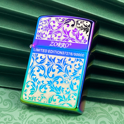 Zorro Symphony Limited Edition 50,000 Tangcao Z91742 Kerosene Lighter Windproof Creative Personalized Brass Manufacturer Wholesale
