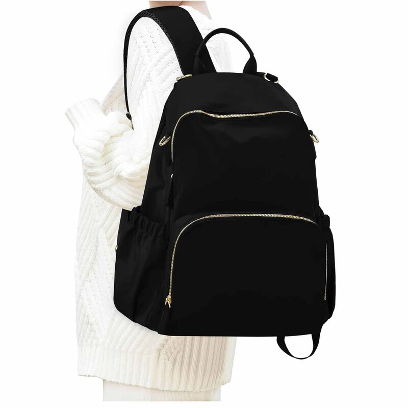 Large-Capacity Waterproof Diaper Bag, Multi-Functional Travel Backpack for Pregnant Women and Babies, with Stroller Storage