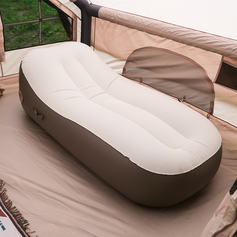 充气沙发 锂电池户外便携气垫床懒人午休露营休闲自动充气空气躺