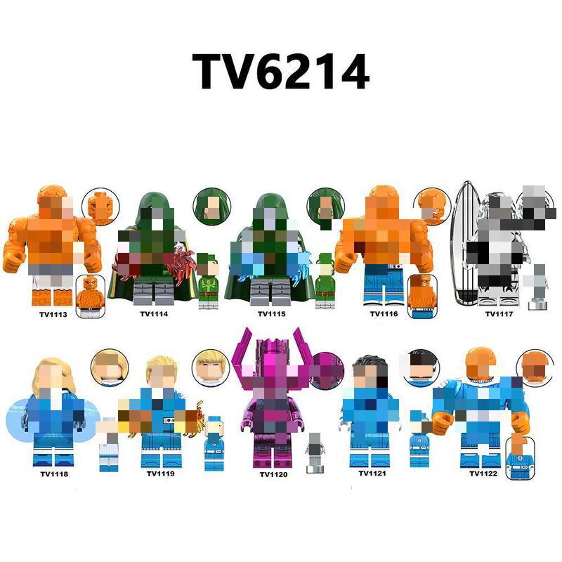 Foreign Trade Goods Tv6214 Tv and Movie Series Educational Assembled Building Blocks Minifigure Toys Opp Bag Foreign Trade Goods Tv6214 Tv and Movie Series Educational Assembled Building Blocks Minifigure Toys Opp Bag