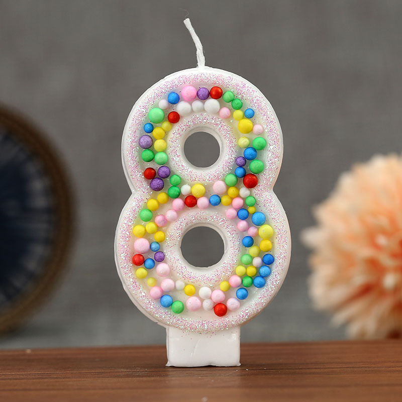 数字0-9の誕生日キャンドル、temu、アマゾン、速達配送、越境ECプラットフォーム、誕生日祝い、クリエイティブな誕生日キャンドル|undefined