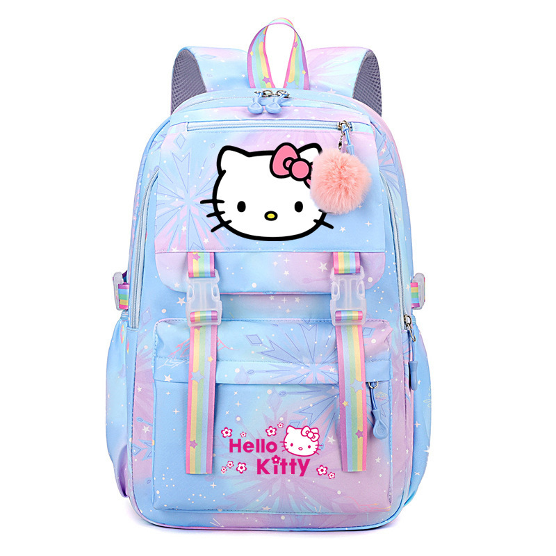 Cross-border New Cats Cute Cartoon Printed Lightweight School Bag Large Capacity Ridge Protection Backpack Cross-border New Cats Cute Cartoon Printed Lightweight School Bag Large Capacity Ridge Protection Backpack