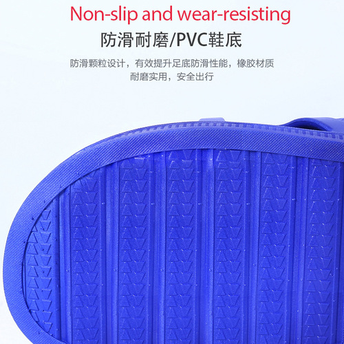 Summer Men Thick 46-47-48-49-50 Plus Size Home Wear-Resistant Non-Slip Indoor and Outdoor Bathroom Slippers