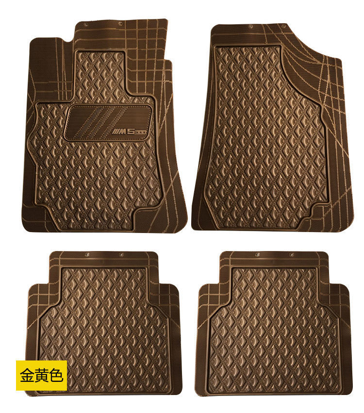 Factory direct universal car mats latex waterproof non-slip easy to clean can be cut silicone environmental protection main driving feet