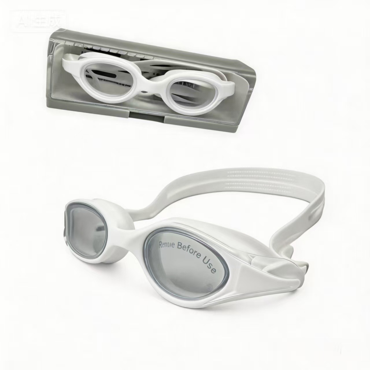 Gafas de Natación Anti-empañamiento de Policarbonato, Impermeable, Antiniebla, para Adultos