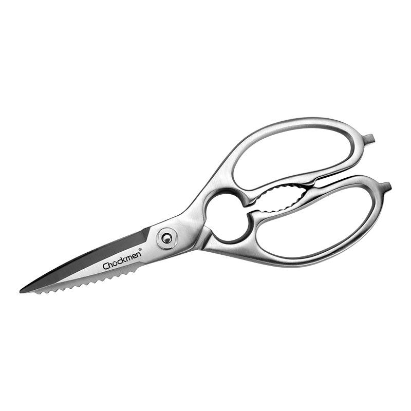 Chockmen Zhuo Deming muñeco de nieve tijeras de cocina multifuncional tijeras de carne tijeras de verduras tijeras de hueso de pollo tijeras abertura de botellas de nuez