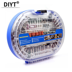 276PC set electric grinder accessories woodworking root jewelry jade cutting grinding polishing engraving machine portable