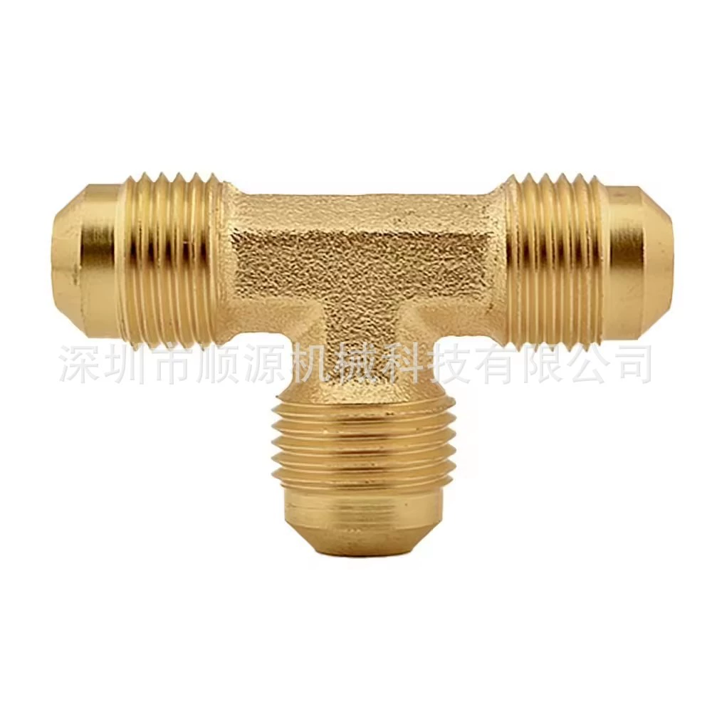 Внешняя торговля латуни расширитель тройник пневматические компоненты Кондиционирование фитингов холодильные фитинги медные трубы