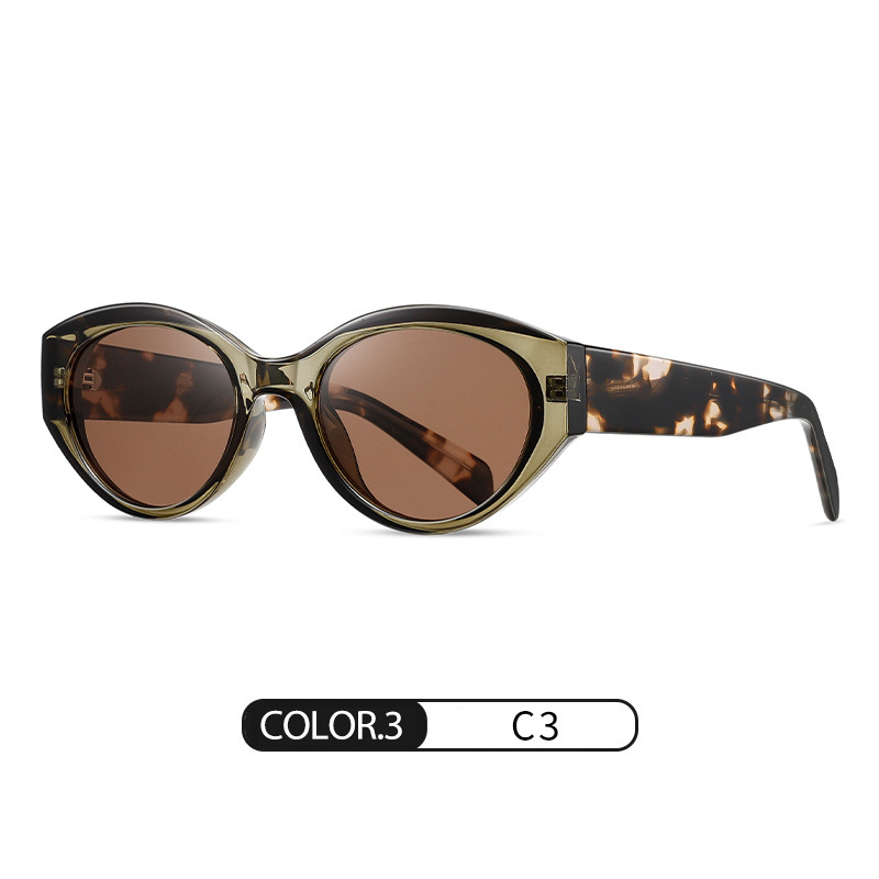 Nuevas gafas de sol polarizadas de placa S26117 Gafas de sol de moda europeas y americanas Gafas de sol de alta gama para mujer