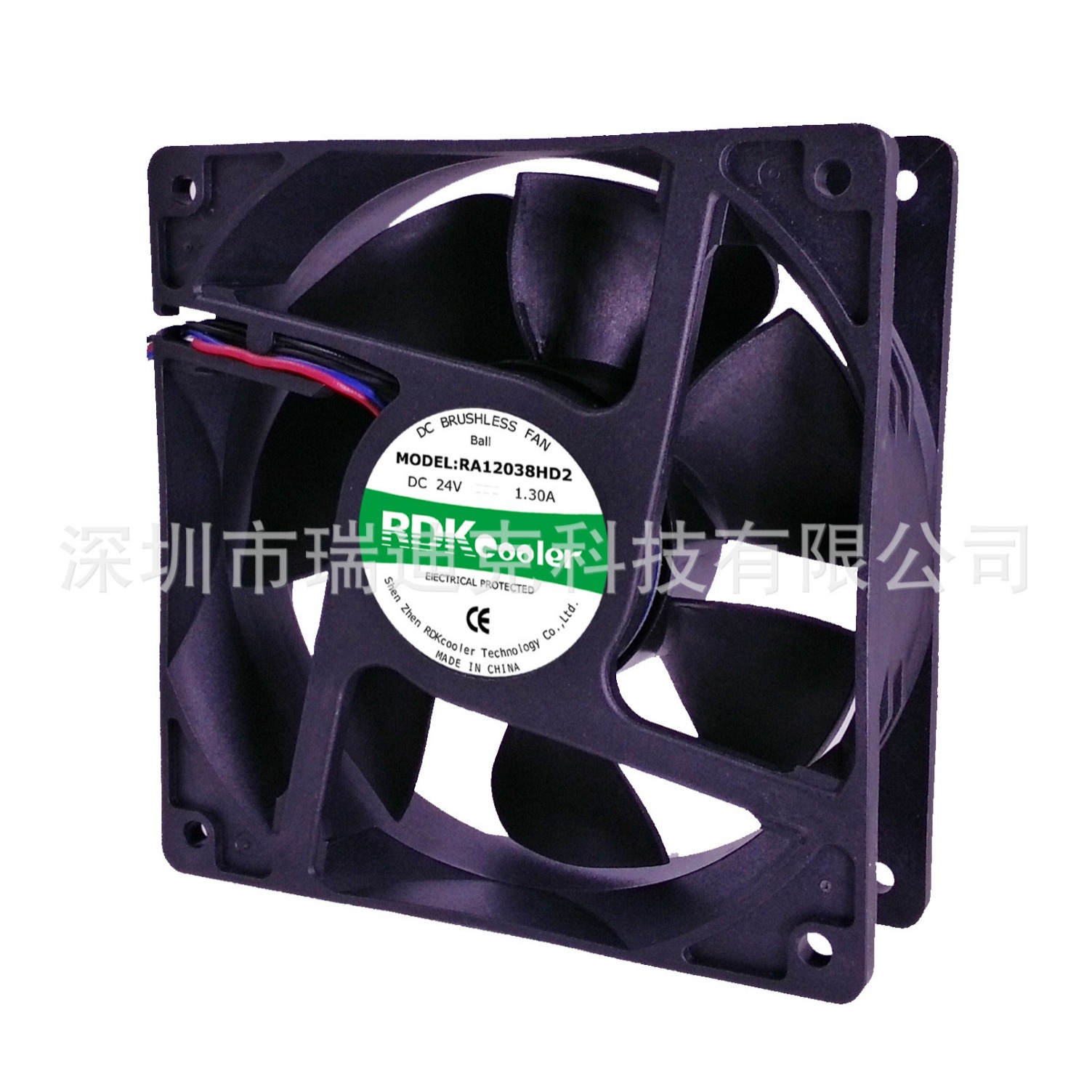 12038散热风扇12V38V机箱散热风扇12038直流风扇烧烤炉风扇