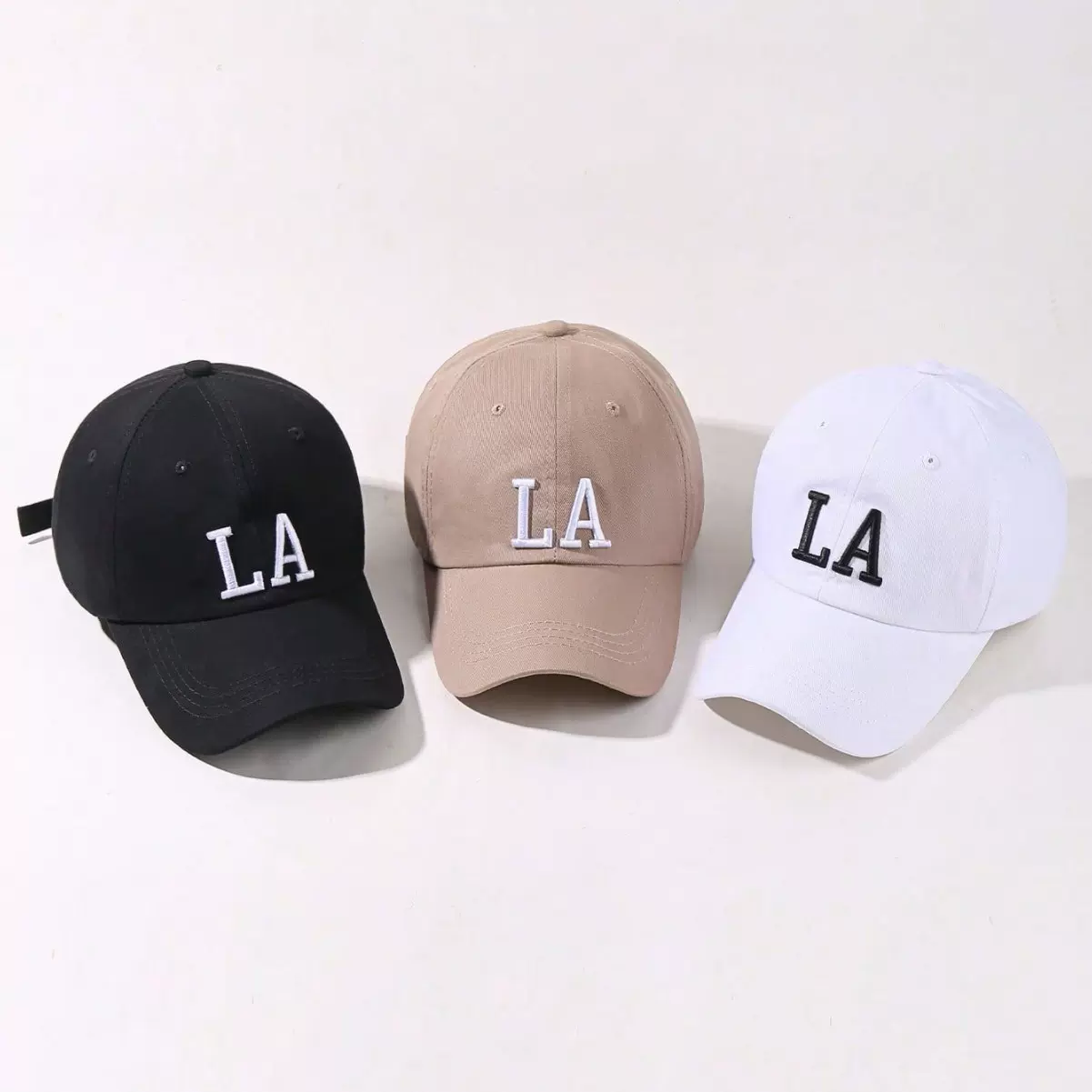 韩版百搭字母刺绣棒球帽子春夏季户外男女休闲情侣遮阳防晒鸭舌帽