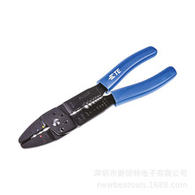 TE8-1579002-0 剥皮钳AMP720781-3 压线钳多功能钳169060-8压接器