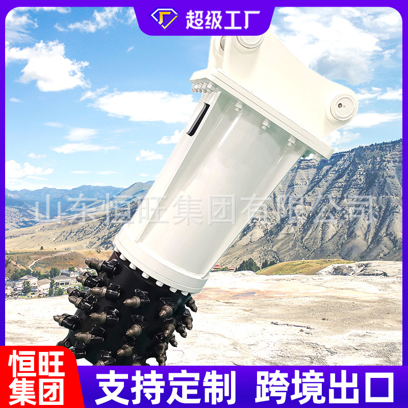 Construcción de túneles, cabezal de fresado, soporte de pendiente, zanjas y ranurado, cabezal de fresado, fresadora longitudinal horizontal, fresadora