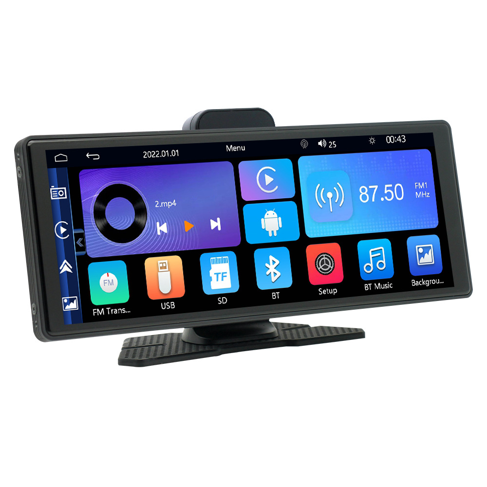 Grabadora de Conducción Portátil Transfronteriza de 9.36 Pulgadas, Navegación para Automóvil, Imagen de Reversa de Alta Definición, Carplay Inalámbrico