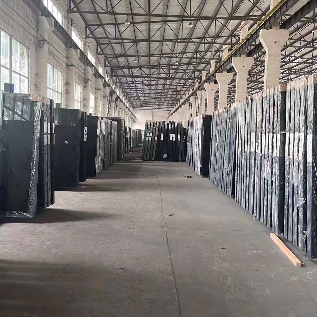 黑色原片玻璃 钢化黑玻 深黑色玻璃 半透明黑色原片浮法玻璃