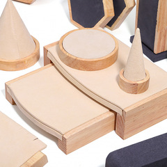 Ring necklace display stand, pendant earrings, portrait neck model display props, jewelry tray