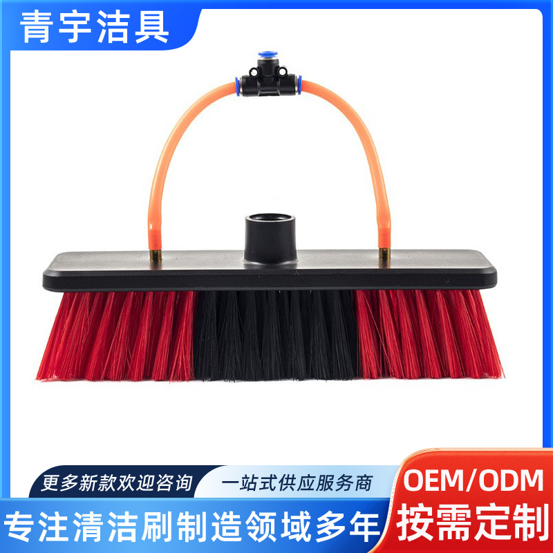 太阳能光伏板清洁刷光伏板清洗伸缩杆清洁工具通水刷跨境亚马逊