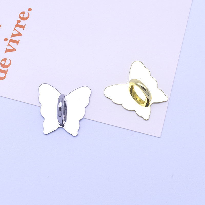 Gancho Adhesivo de Mariposa de Metal, Autoadhesivo, Decorativo, para Celulares y Manualidades DIY image 4