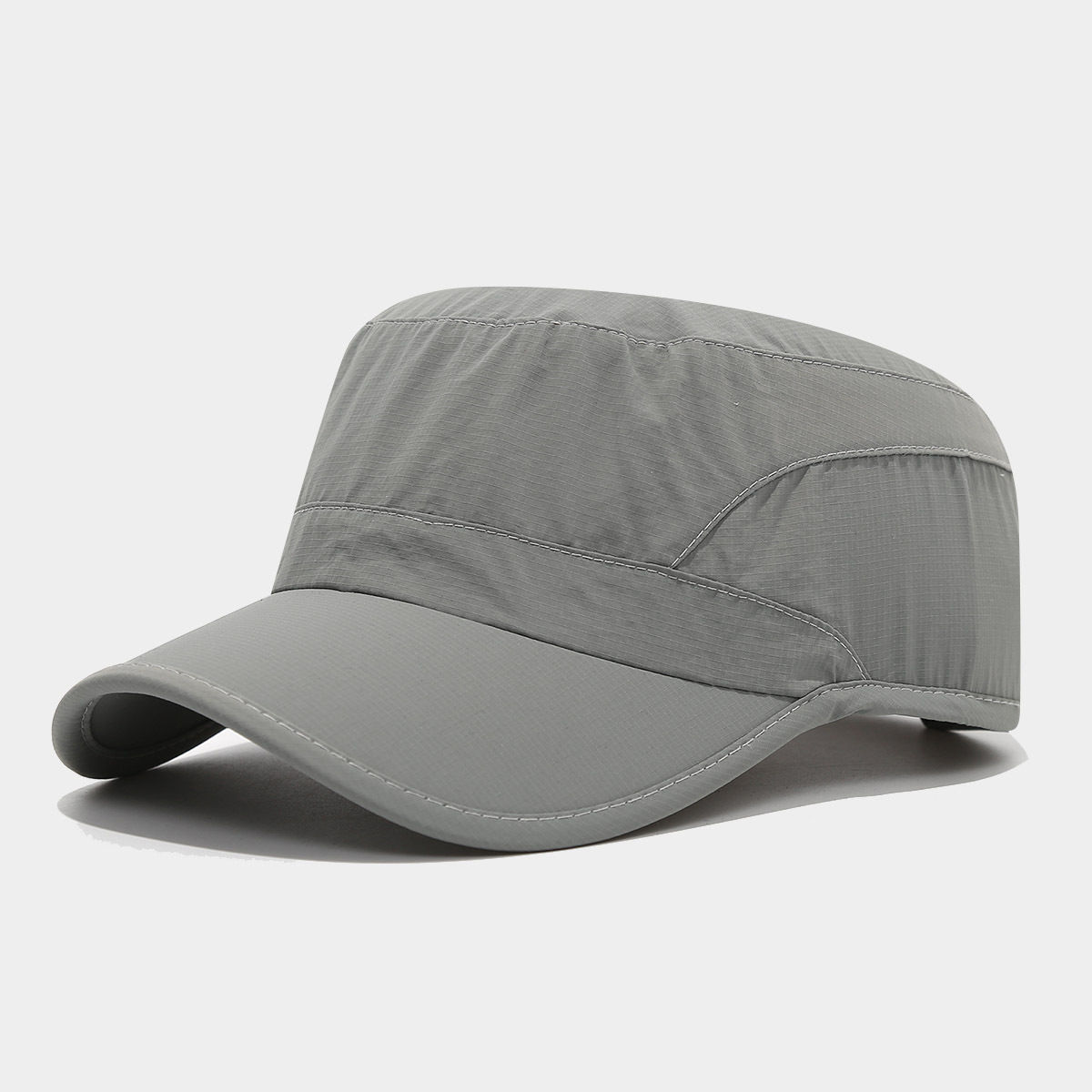 Primavera y verano delgada sombrero de boca de pato impermeable de secado rápido para mujeres sombrero de montaña al aire libre para hombres sombrero militar de protección solar