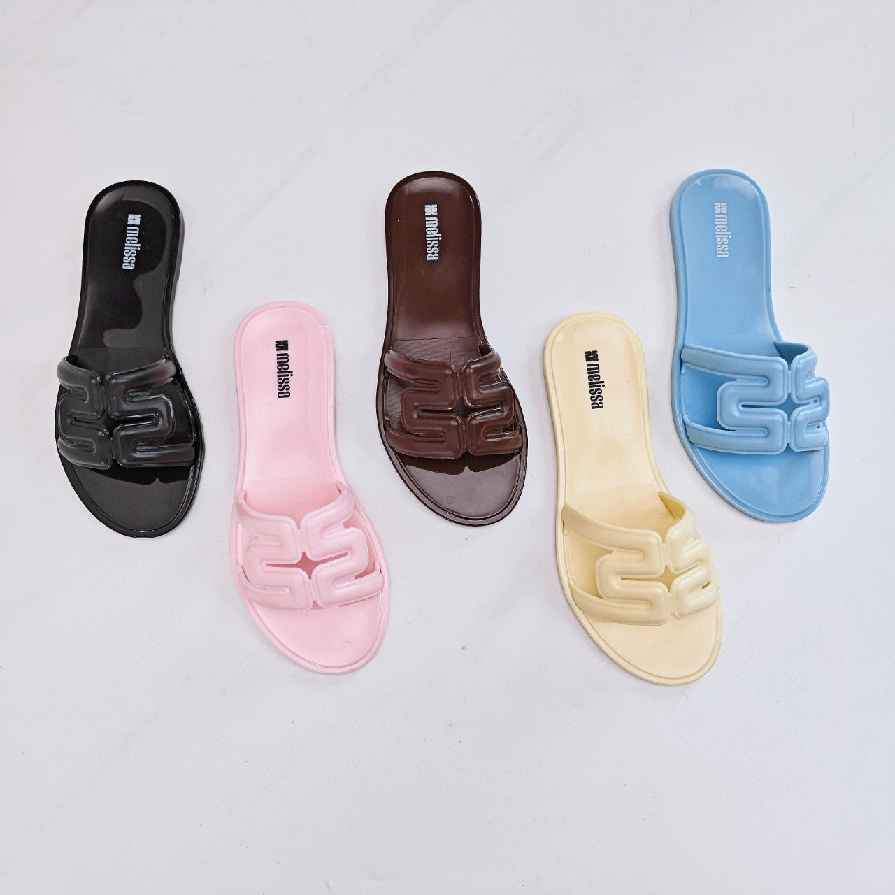 Melissa 25 лет Melisa сандалия тапочки женская буксировка плоский пляж обувь приморская минималистская женская ароматная обувь