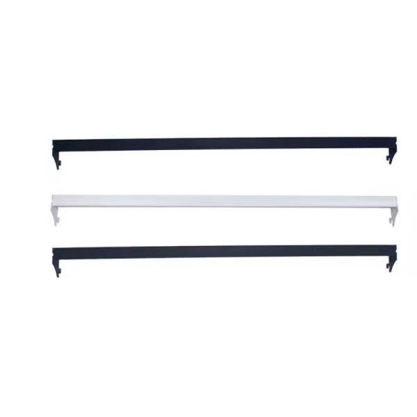 Estante accesorios fabricante en stock supermercado estante de exhibición precio barra palanca caja de luz cartelera agujero tablero gancho