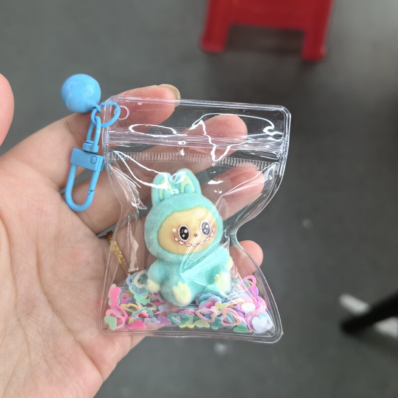 新しいラブウサギキーホルダー Douyin ライブラブウサギ人形バッグペンダントクリエイティブポケットペンダント|undefined