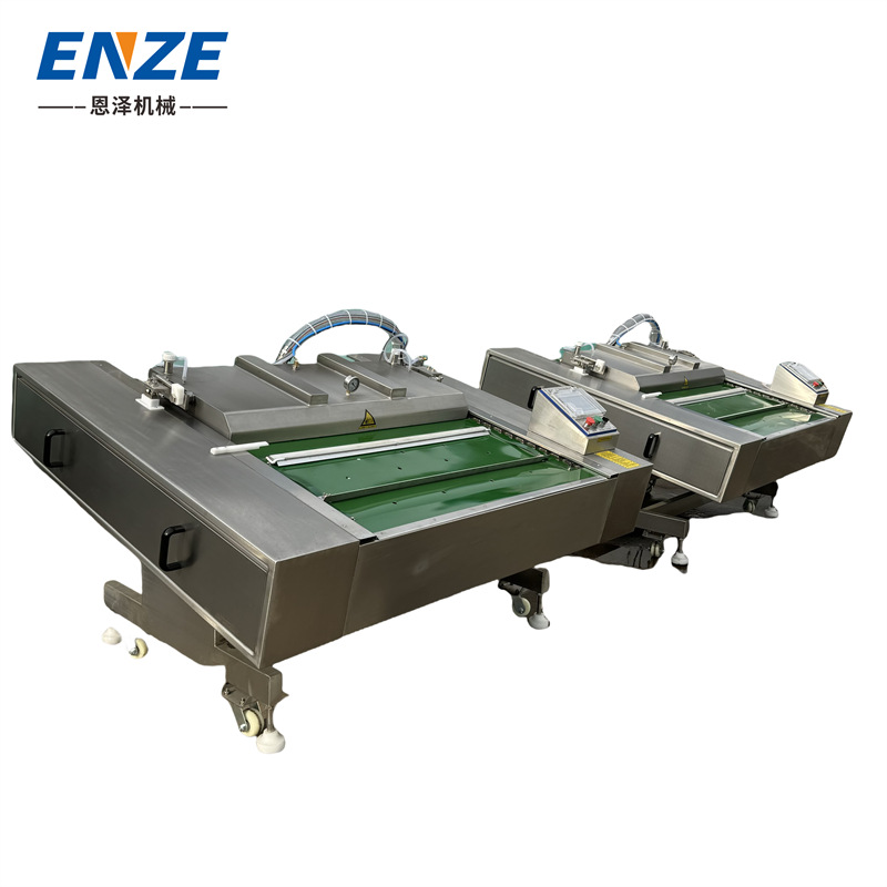 滚动式真空包装机 扒鸡蔬菜真空封口机 鸡排素牛肉袋装包装设备