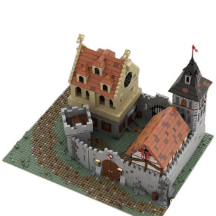 Moc-79165 Medieval Castle with Modular Building Inside 2 #   Version 4747 Particle Number