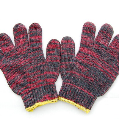 批发耐用全棉纱700克劳保手套 防护手套作业手套厂家特卖