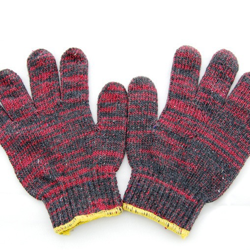 批发耐用全棉纱700克劳保手套 防护手套作业手套厂家特卖