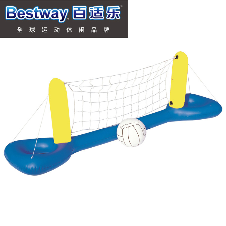 Productos originales Bestway red de voleibol de agua inflable de voleibol piscina instalaciones de entretenimiento 52133