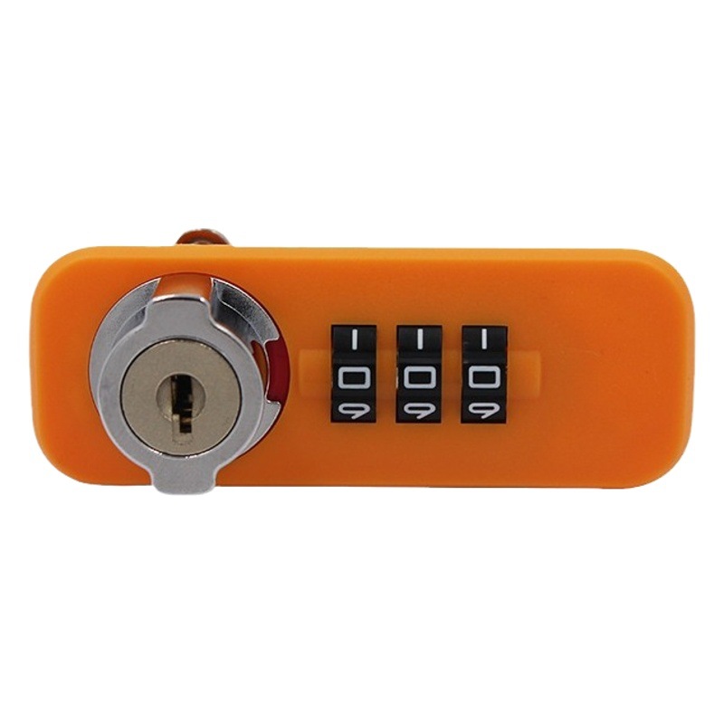 Thumb File Cabinet Digital Code Mechanical Lock Charging Pile Turn- Tongue Lock Office Drawer Lock Cabinet Door Locker Lock