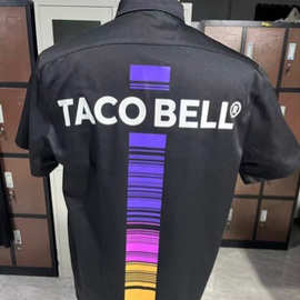 Taco Bell 餐饮连锁店员工衬衫孕妇装衬衣