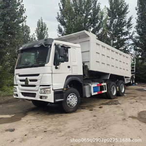 Howo China Heavy Industry 6X4 özüboşaldan yük maşını, 371/375 at gücü