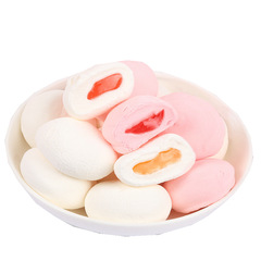 Xu Fojing Juice Filled Double Happiness Cotton Candy Soft Candy 500g Mixed Flavor Wedding Candy Internet Pop Food