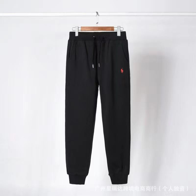 男女カップル向け、クロスボーダー長袖スウェットシャツ、カジュアルな純綿刺繍入りポニーロゴ、ジップアップカーディガン、フード付きスウェットセット、トレンド|undefined