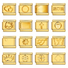 �����ģ�K��� ��ȫ��ɫ�_���D��DIY Italian Charm Bracelet