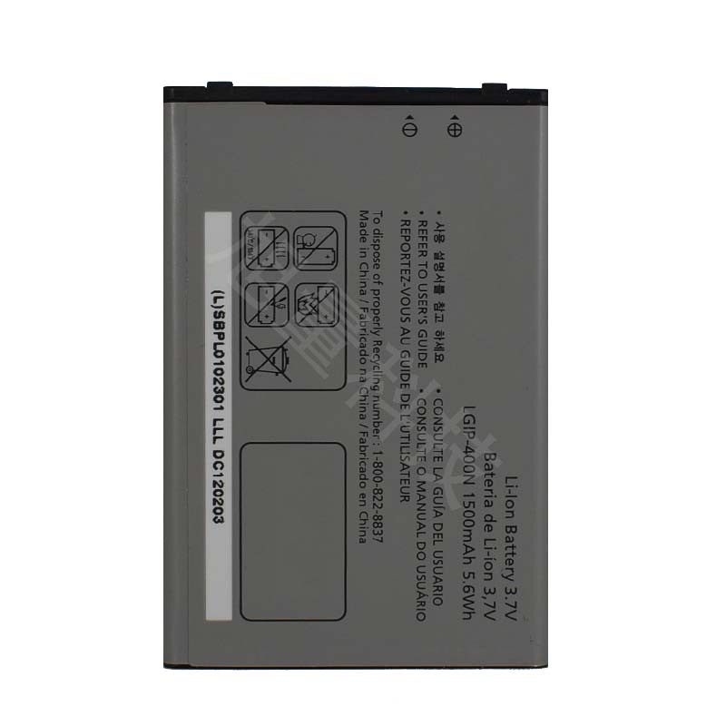 适用于LG乐金Vm670手机Ls670 Ms690 P500更换Gx200电池LGIP-400N