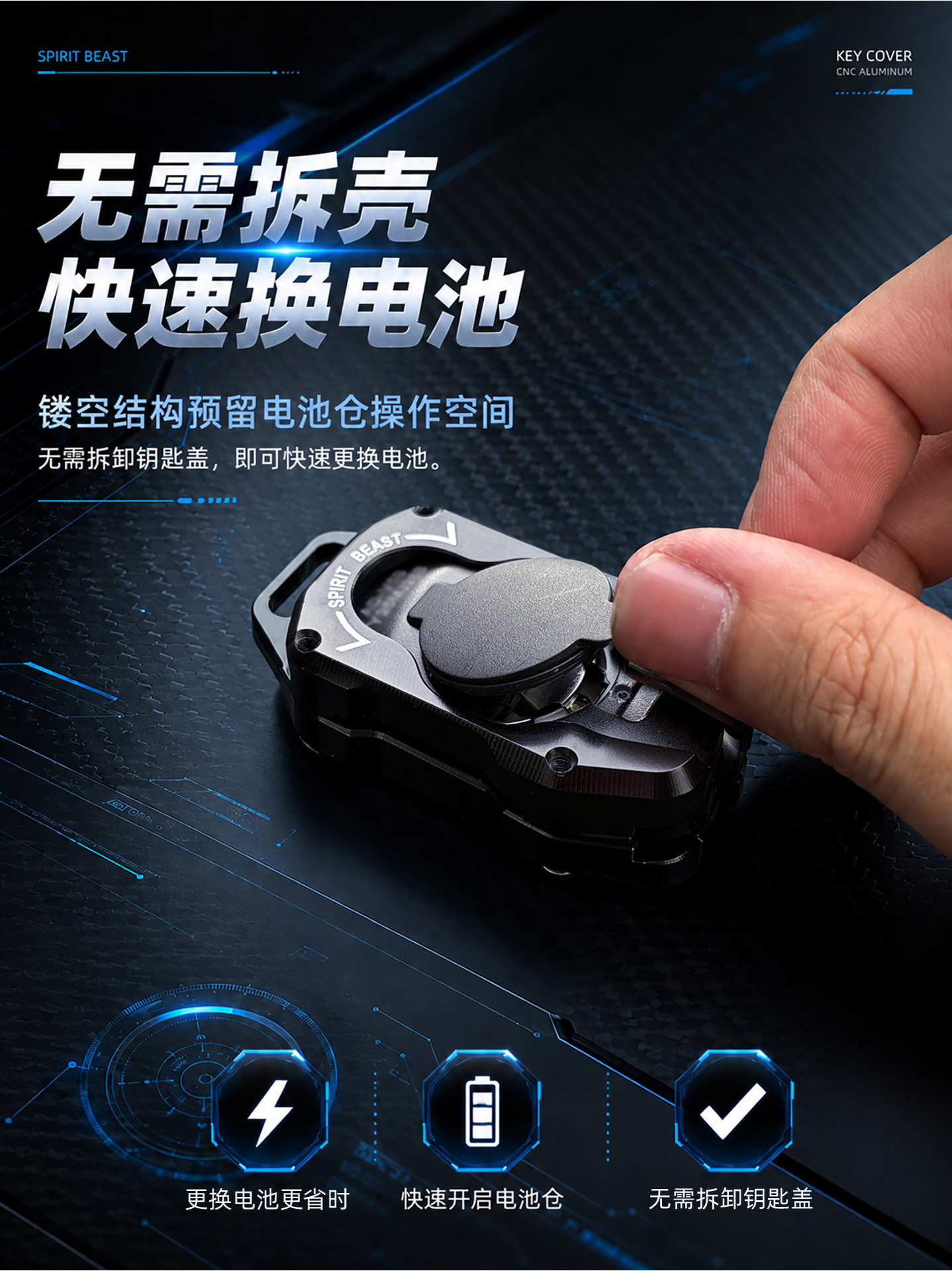 Remote Control Key Shell Modification Compatible with Lingzhi 368 Series Remote Control 150X Sensor Protective Cover 350m
