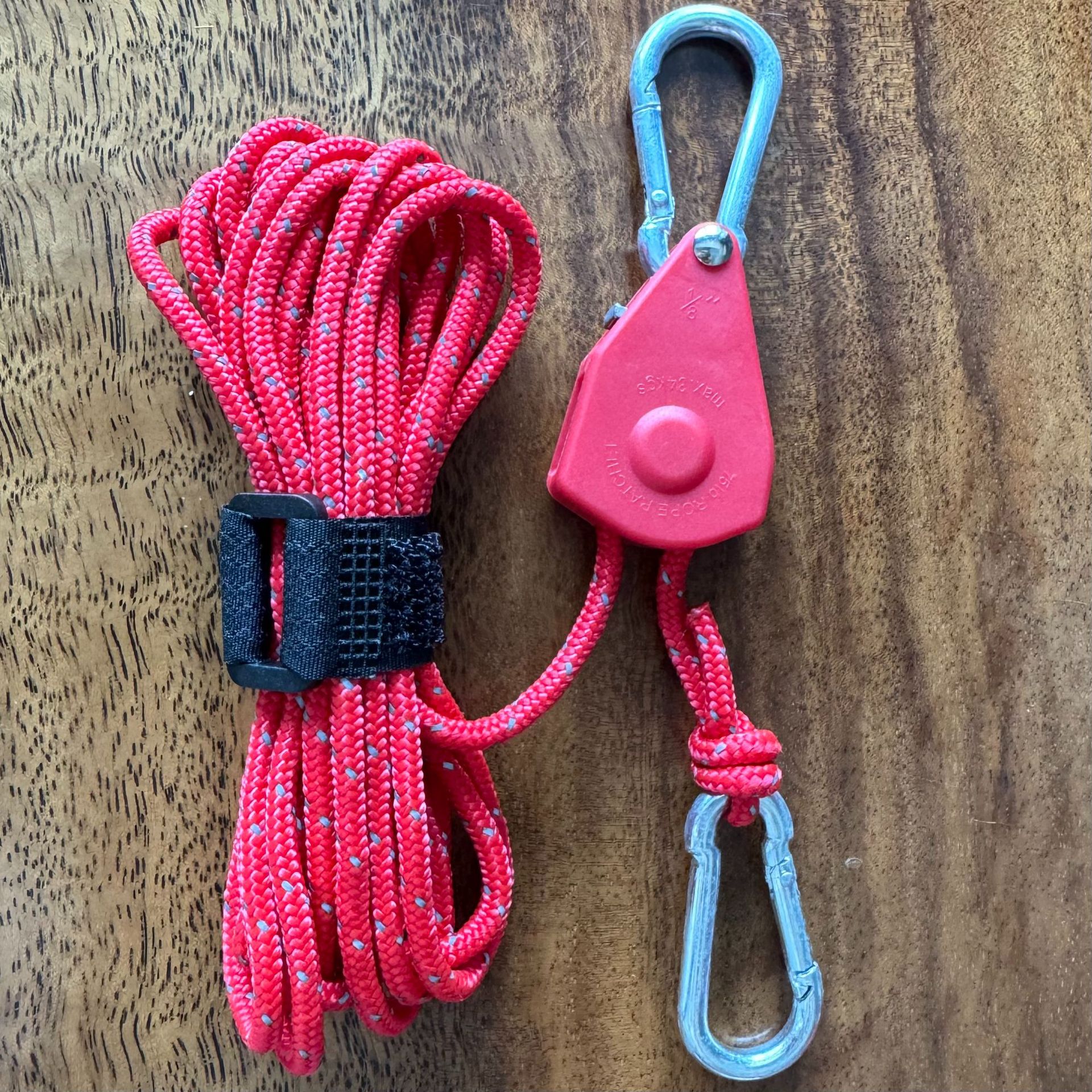 Suministros al aire libre equipo dosel cuerda de viento polea de cordón regulador tienda fija negrita cuerda de viento reflectante cuerda de elevación