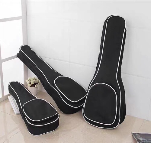 Ukulele bag UK waterproof cotton piano bag professionally made ukulele bag UK single layer bag white edge Oxford bag