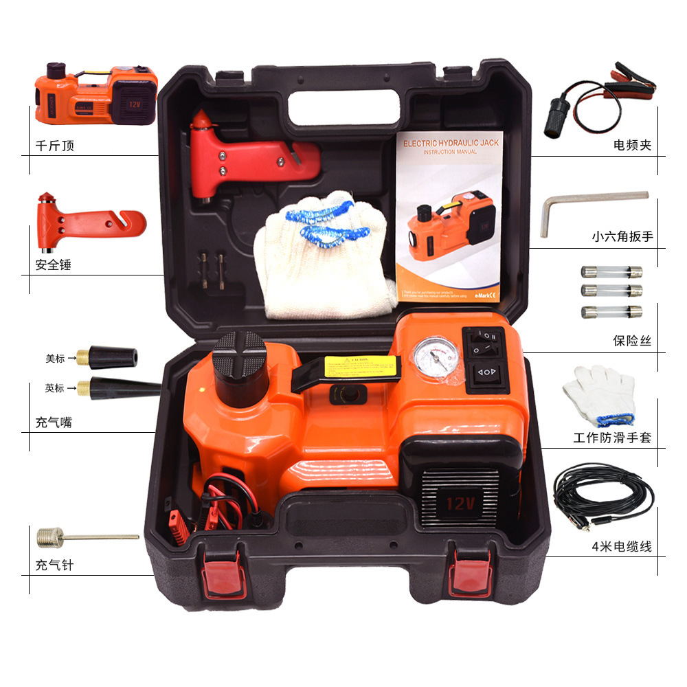 Xinyoulu Electric 0kg Top Hydraulic 0kg Top Vehicle Equipment 12V Portable Maintenance Tool for Cars 45cm